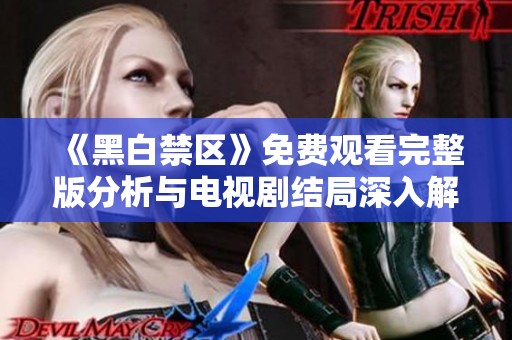 《黑白禁区》免费观看完整版分析与电视剧结局深入解读