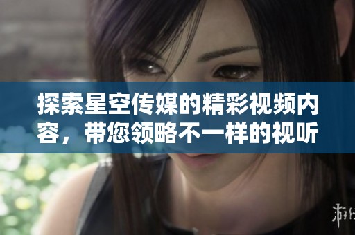 探索星空传媒的精彩视频内容，带您领略不一样的视听体验