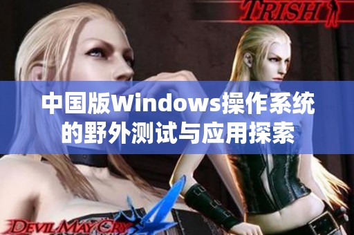 中国版Windows操作系统的野外测试与应用探索