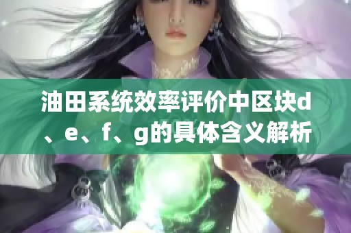 油田系统效率评价中区块d、e、f、g的具体含义解析