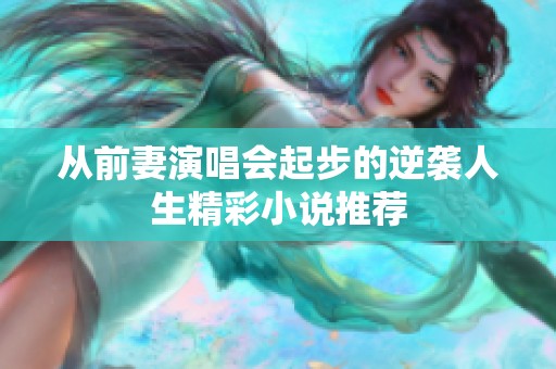 从前妻演唱会起步的逆袭人生精彩小说推荐