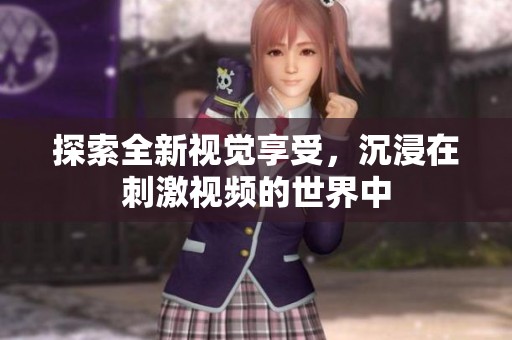 探索全新视觉享受，沉浸在刺激视频的世界中
