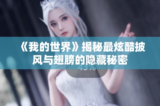 《我的世界》揭秘最炫酷披风与翅膀的隐藏秘密