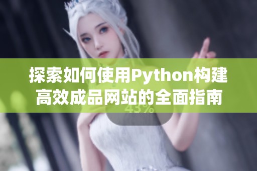探索如何使用Python构建高效成品网站的全面指南