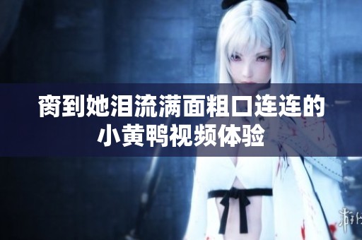 脔到她泪流满面粗口连连的小黄鸭视频体验