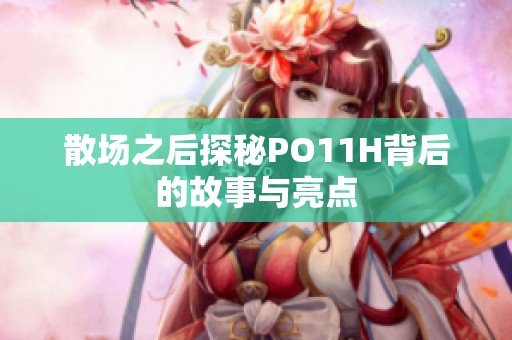 散场之后探秘PO11H背后的故事与亮点