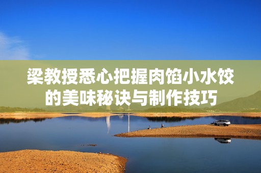 梁教授悉心把握肉馅小水饺的美味秘诀与制作技巧