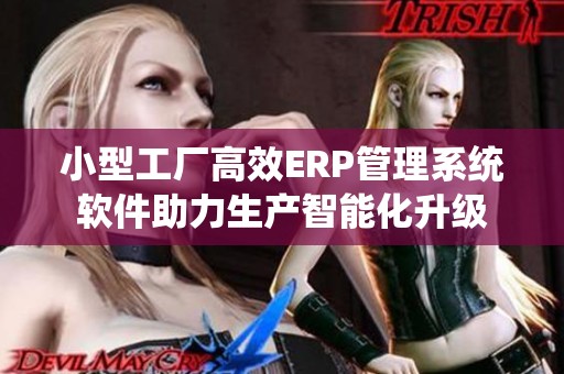 小型工厂高效ERP管理系统软件助力生产智能化升级