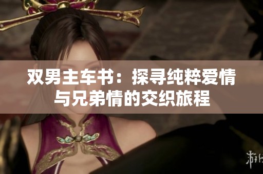 双男主车书：探寻纯粹爱情与兄弟情的交织旅程