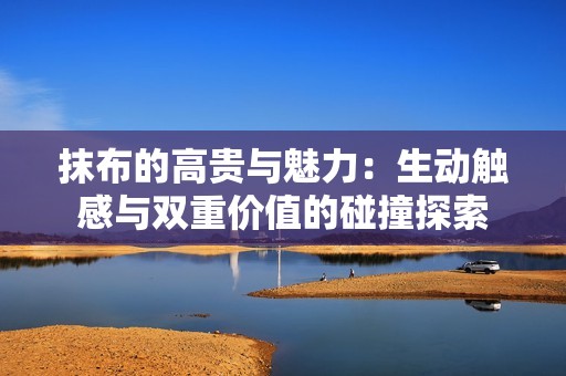 抹布的高贵与魅力：生动触感与双重价值的碰撞探索