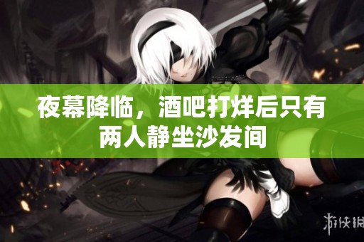 夜幕降临，酒吧打烊后只有两人静坐沙发间
