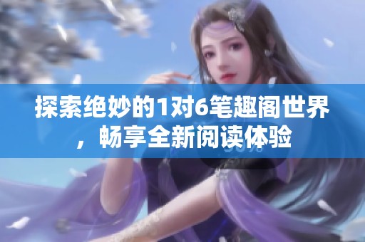 探索绝妙的1对6笔趣阁世界，畅享全新阅读体验