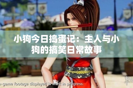 小狗今日捣蛋记：主人与小狗的搞笑日常故事