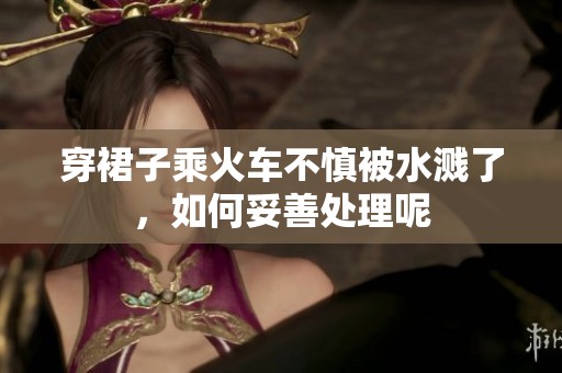 穿裙子乘火车不慎被水溅了，如何妥善处理呢