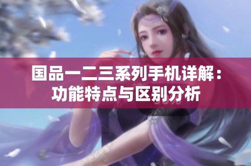 国品一二三系列手机详解：功能特点与区别分析