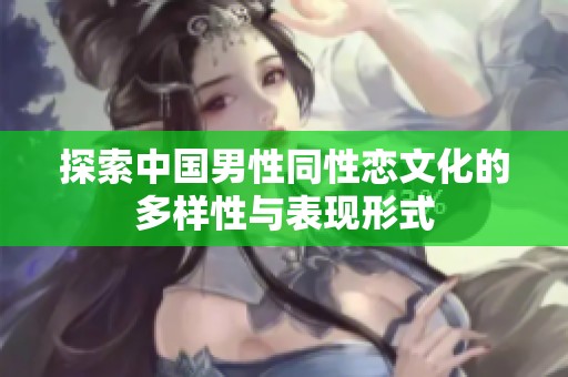 探索中国男性同性恋文化的多样性与表现形式