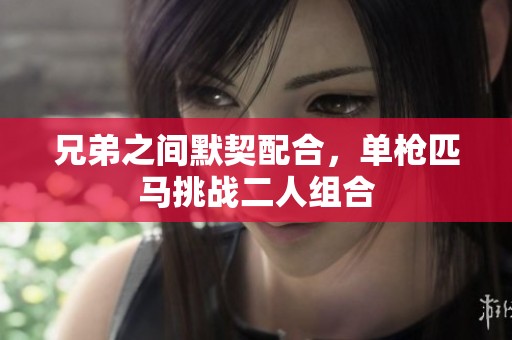 兄弟之间默契配合，单枪匹马挑战二人组合