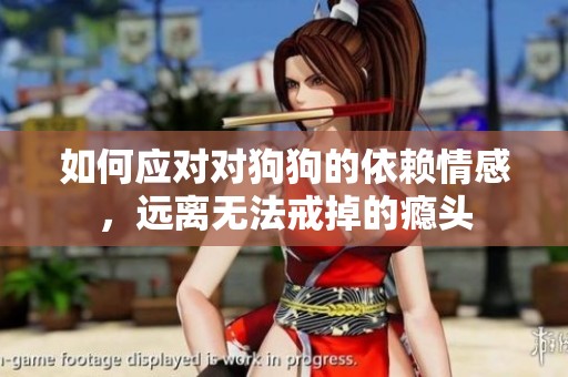 如何应对对狗狗的依赖情感，远离无法戒掉的瘾头