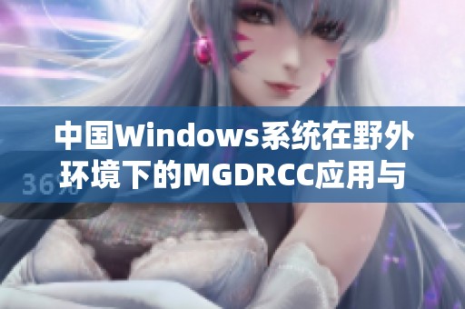 中国Windows系统在野外环境下的MGDRCC应用与探索