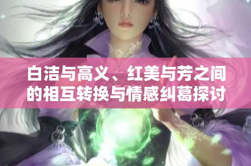 白洁与高义、红美与芳之间的相互转换与情感纠葛探讨