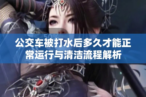 公交车被打水后多久才能正常运行与清洁流程解析