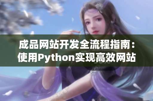 成品网站开发全流程指南：使用Python实现高效网站建设