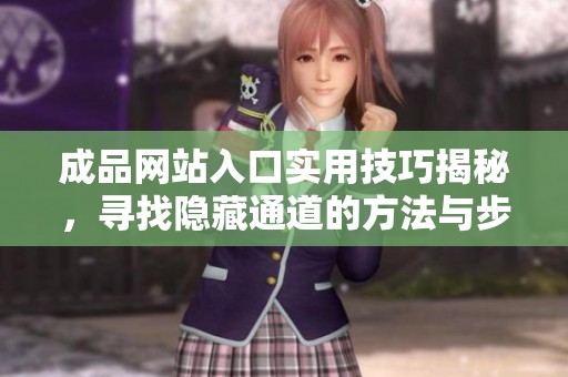 成品网站入口实用技巧揭秘，寻找隐藏通道的方法与步骤