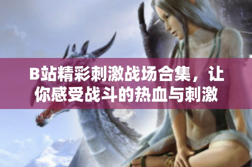 B站精彩刺激战场合集，让你感受战斗的热血与刺激