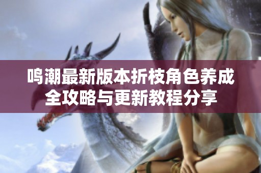 鸣潮最新版本折枝角色养成全攻略与更新教程分享