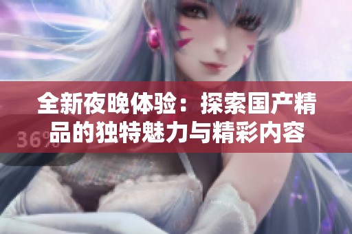 全新夜晚体验：探索国产精品的独特魅力与精彩内容