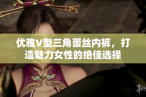优雅V型三角蕾丝内裤，打造魅力女性的绝佳选择