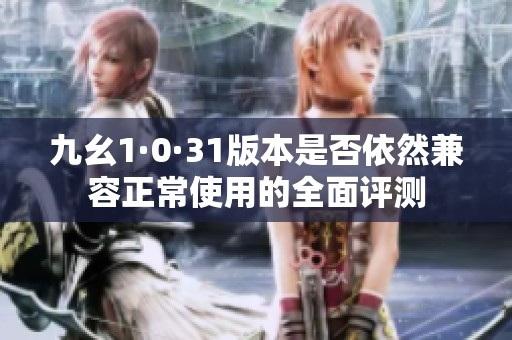 九幺1·0·31版本是否依然兼容正常使用的全面评测