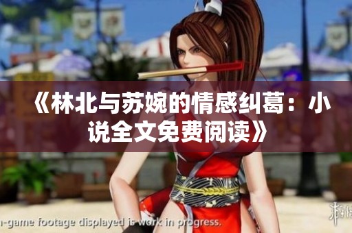 《林北与苏婉的情感纠葛：小说全文免费阅读》