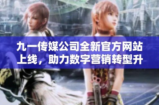 九一传媒公司全新官方网站上线，助力数字营销转型升级