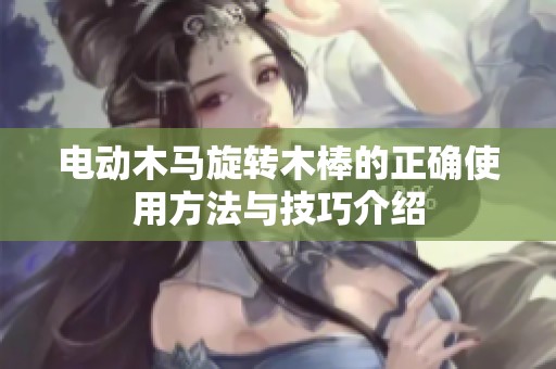 电动木马旋转木棒的正确使用方法与技巧介绍