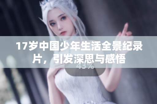 17岁中国少年生活全景纪录片，引发深思与感悟