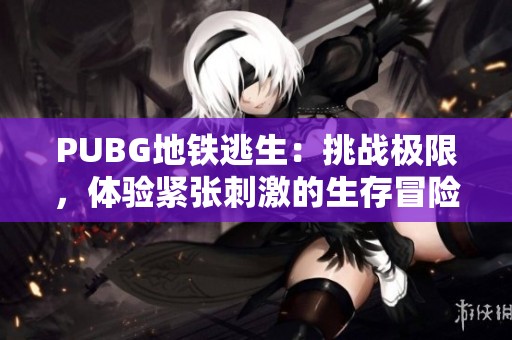 PUBG地铁逃生：挑战极限，体验紧张刺激的生存冒险之旅