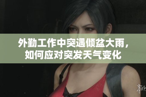 外勤工作中突遇倾盆大雨，如何应对突发天气变化