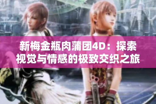 新梅金瓶肉蒲团4D：探索视觉与情感的极致交织之旅