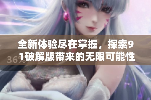 全新体验尽在掌握，探索9 1破解版带来的无限可能性