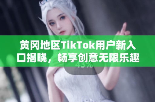 黄冈地区TikTok用户新入口揭晓，畅享创意无限乐趣