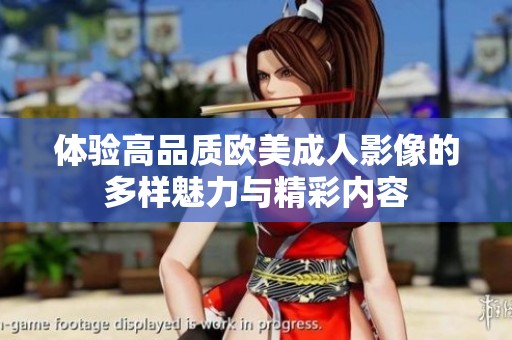 体验高品质欧美成人影像的多样魅力与精彩内容