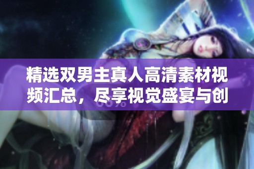 精选双男主真人高清素材视频汇总，尽享视觉盛宴与创作灵感