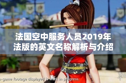 法国空中服务人员2019年法版的英文名称解析与介绍