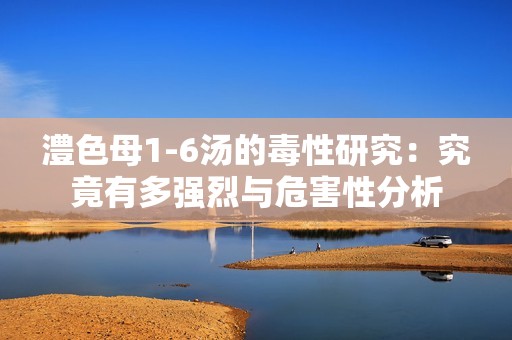 澧色母1-6汤的毒性研究：究竟有多强烈与危害性分析