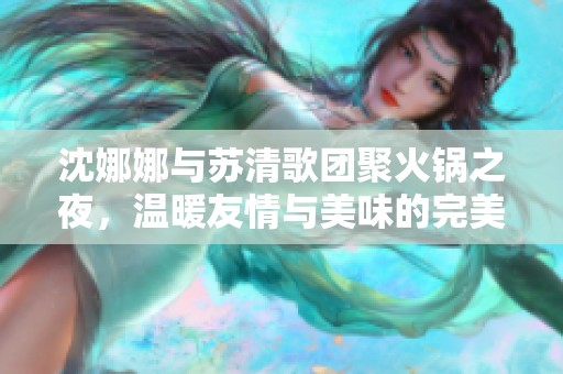 沈娜娜与苏清歌团聚火锅之夜，温暖友情与美味的完美交融