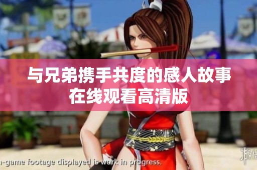 与兄弟携手共度的感人故事在线观看高清版
