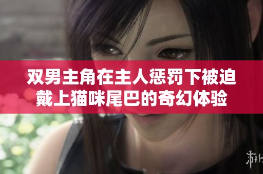 双男主角在主人惩罚下被迫戴上猫咪尾巴的奇幻体验