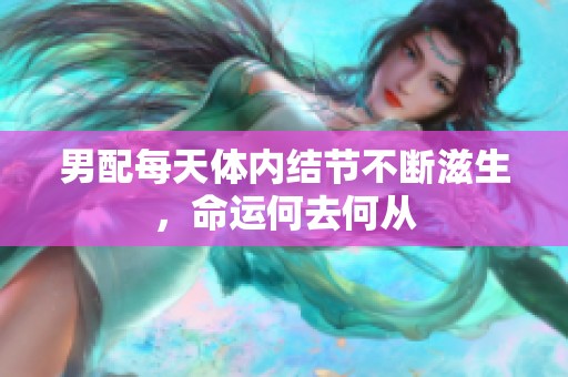 男配每天体内结节不断滋生，命运何去何从