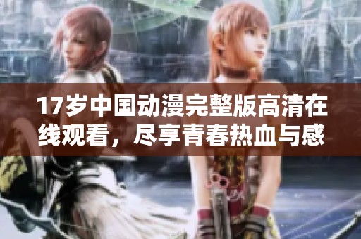 17岁中国动漫完整版高清在线观看，尽享青春热血与感动